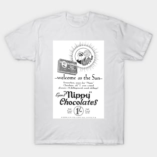 J.Lyons & Co. - "Nippy" Chocolates - 1929 Vintage Advert T-Shirt